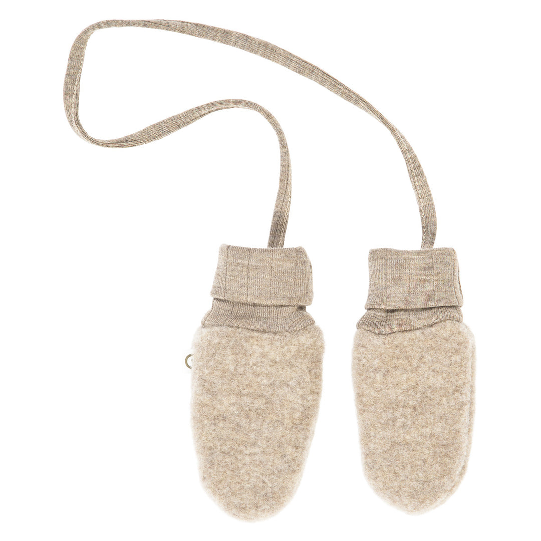 müsli Handschuhe aus Merinowolle Headwear Balsam melange 821000011