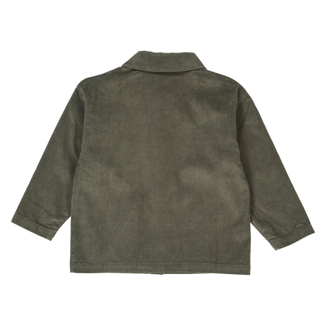 müsli Hemd L_S Tee Deep green 019040401