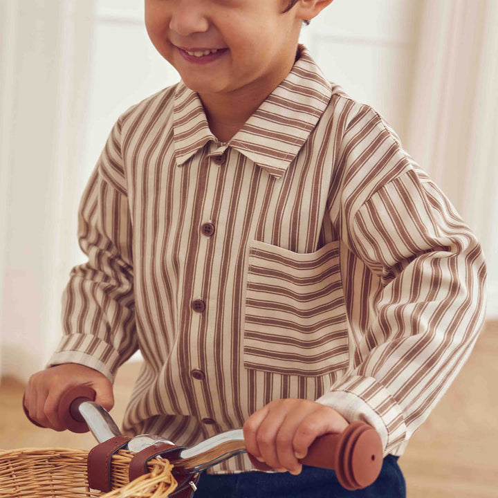müsli Hemd L_S Tee Oak/ Walnut 690000338