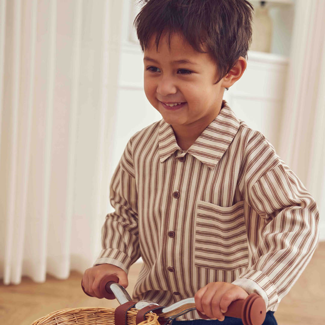 müsli Hemd L_S Tee Oak/ Walnut 690000338