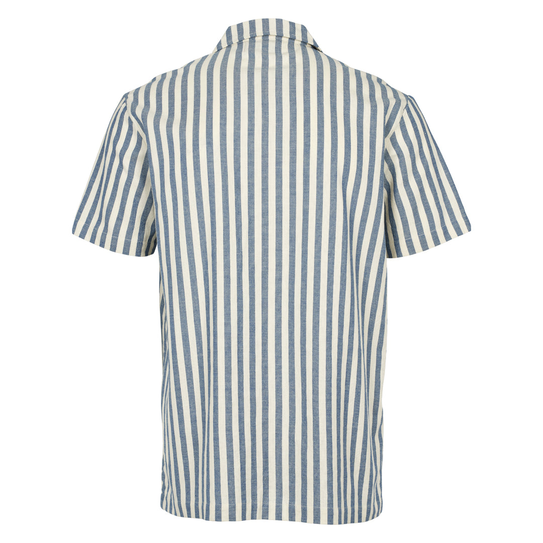 Conservandum Herren Hemd S_S Tee Blue / White 690000274