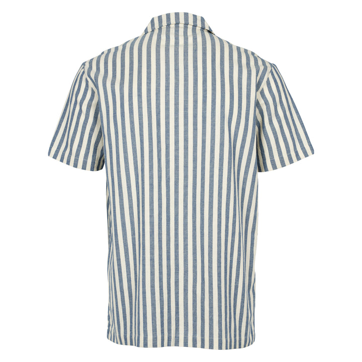 Conservandum Herren Hemd S_S Tee Blue / White 690000274