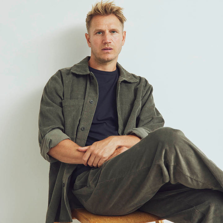 Conservandum Herren Hemd S_S Tee Deep green 019040401