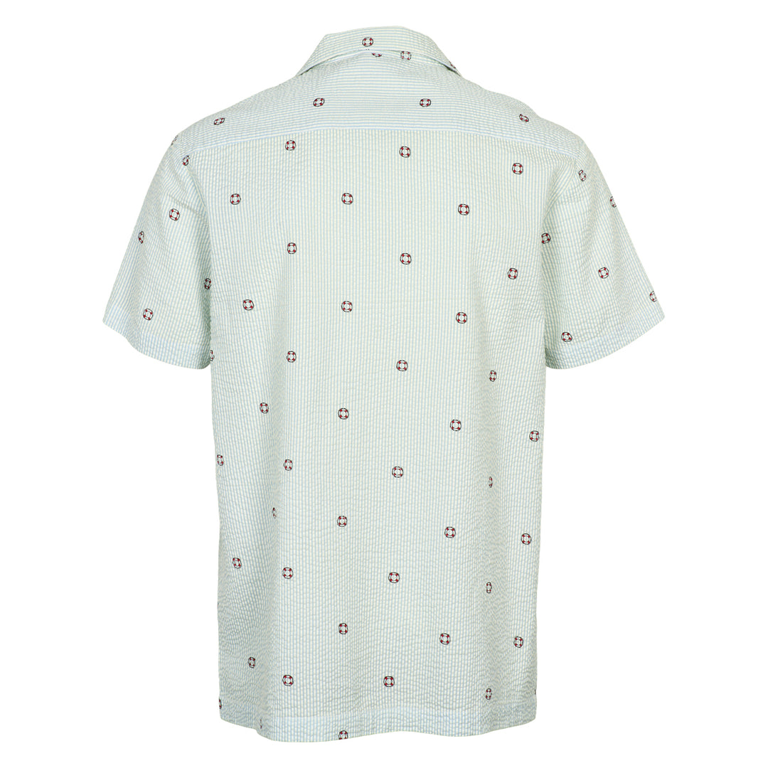 Conservandum Herren Hemd S_S Tee Tofu/ Ocean/ Mineral red 690000311