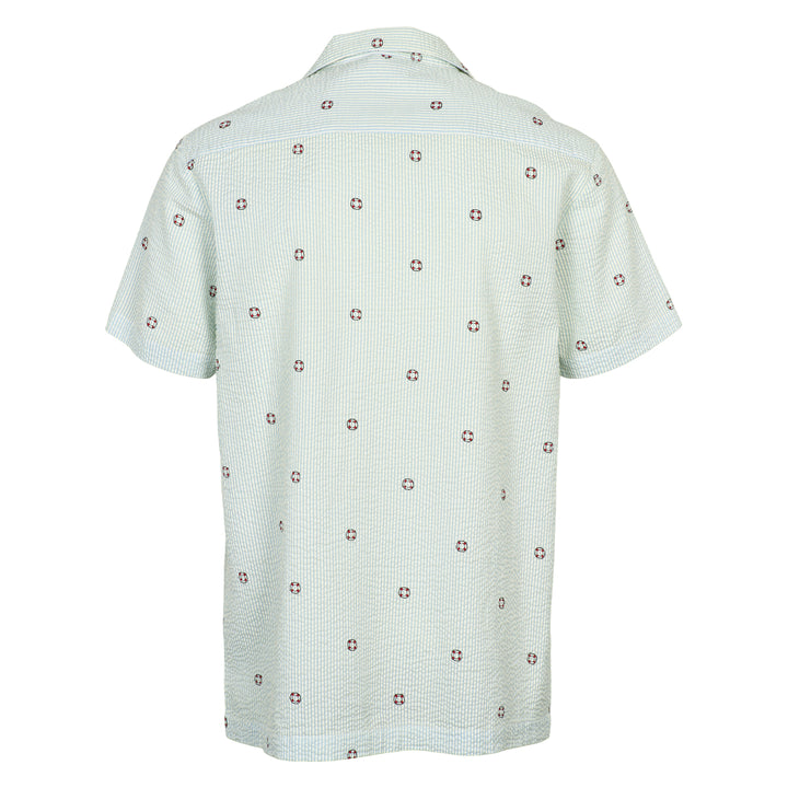 Conservandum Herren Hemd S_S Tee Tofu/ Ocean/ Mineral red 690000311
