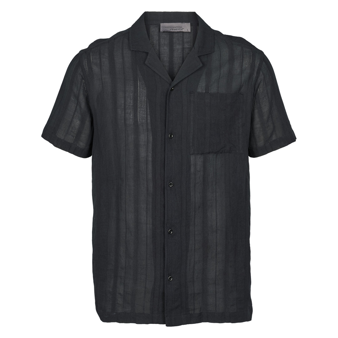 Conservandum Herren Hemd S_S Tee Black 019400706