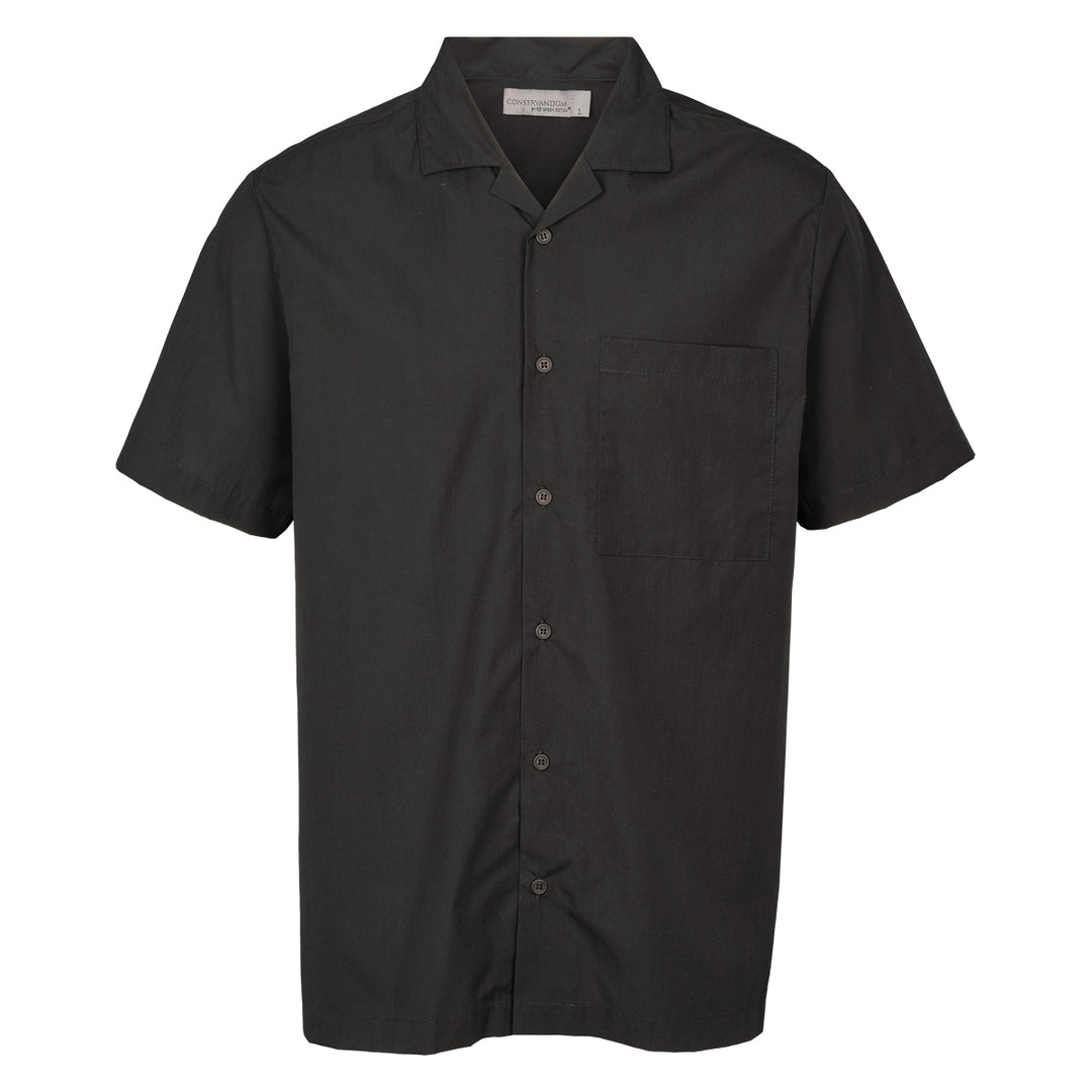 Conservandum Herren Kurzarmhemd S_S Tee Black 019400706