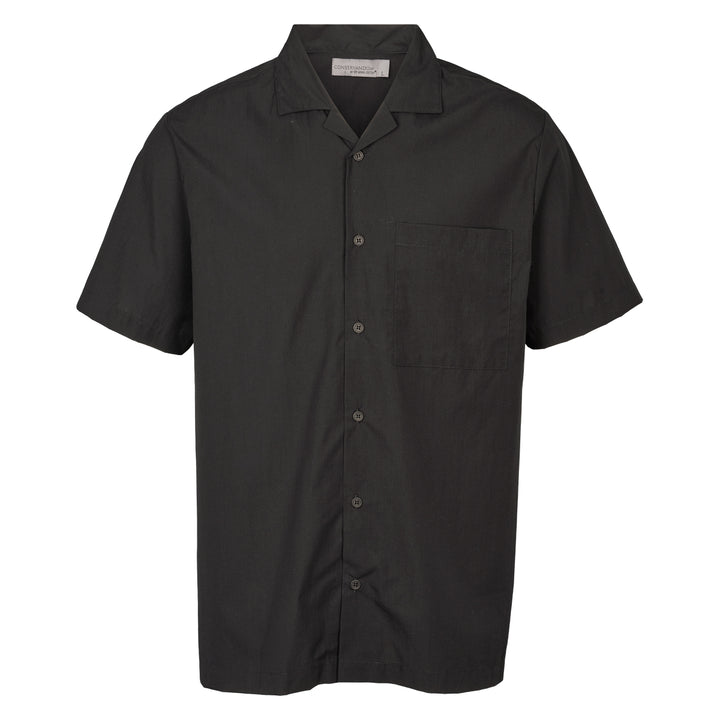 Conservandum Herren Kurzarmhemd S_S Tee Black 019400706
