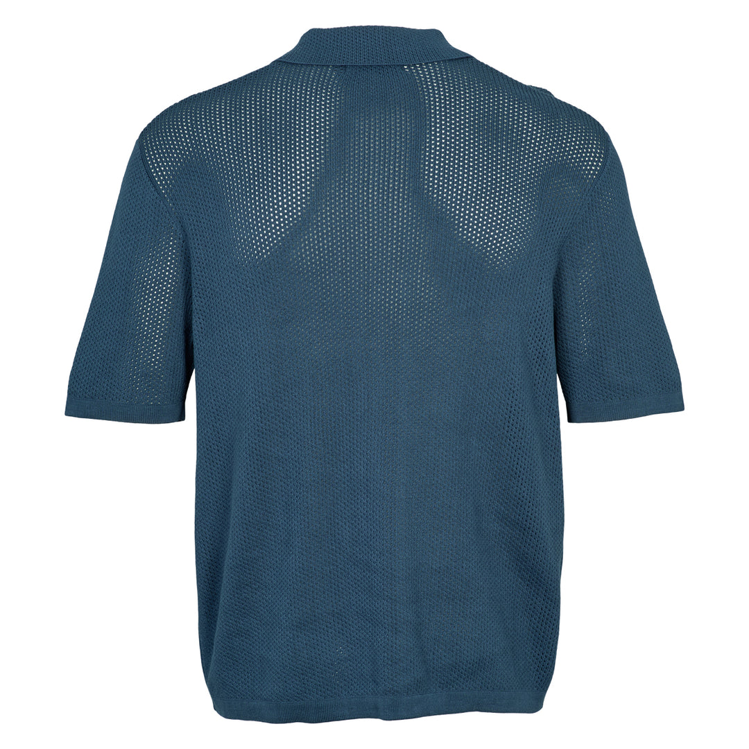Conservandum Herren Poloshirt Sweatshirt Navy 019403101