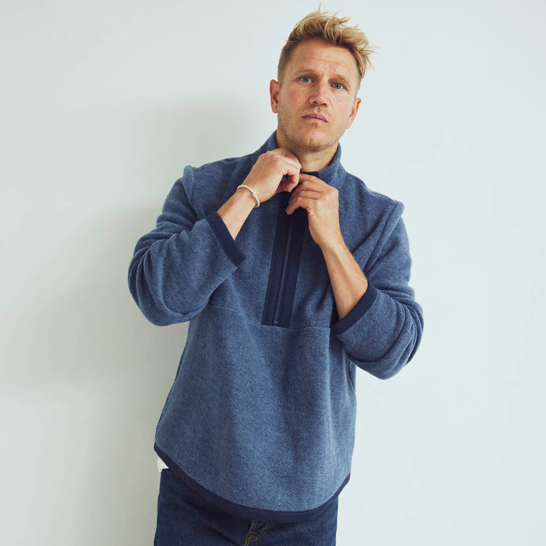Conservandum Herren Pullover Sweatshirt Navy melange 763006900