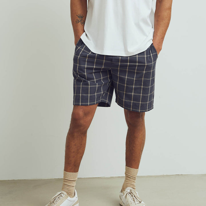 Conservandum Herren Shorts Pants Night blue/ Cashmere 690000208