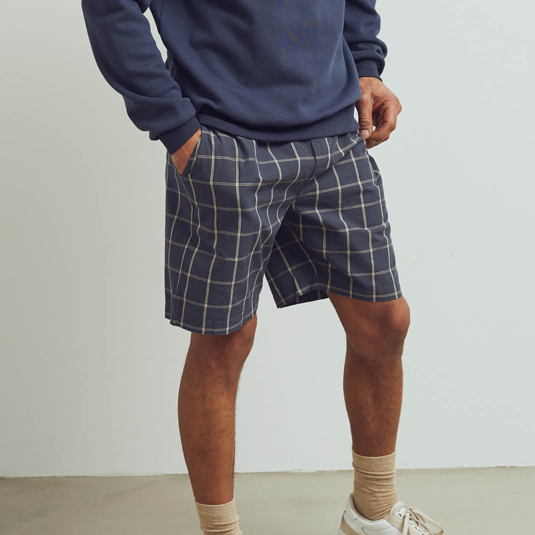 Conservandum Herren Shorts Pants Night blue/ Cashmere 690000208