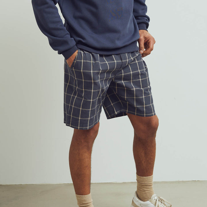 Conservandum Herren Shorts Pants Night blue/ Cashmere 690000208