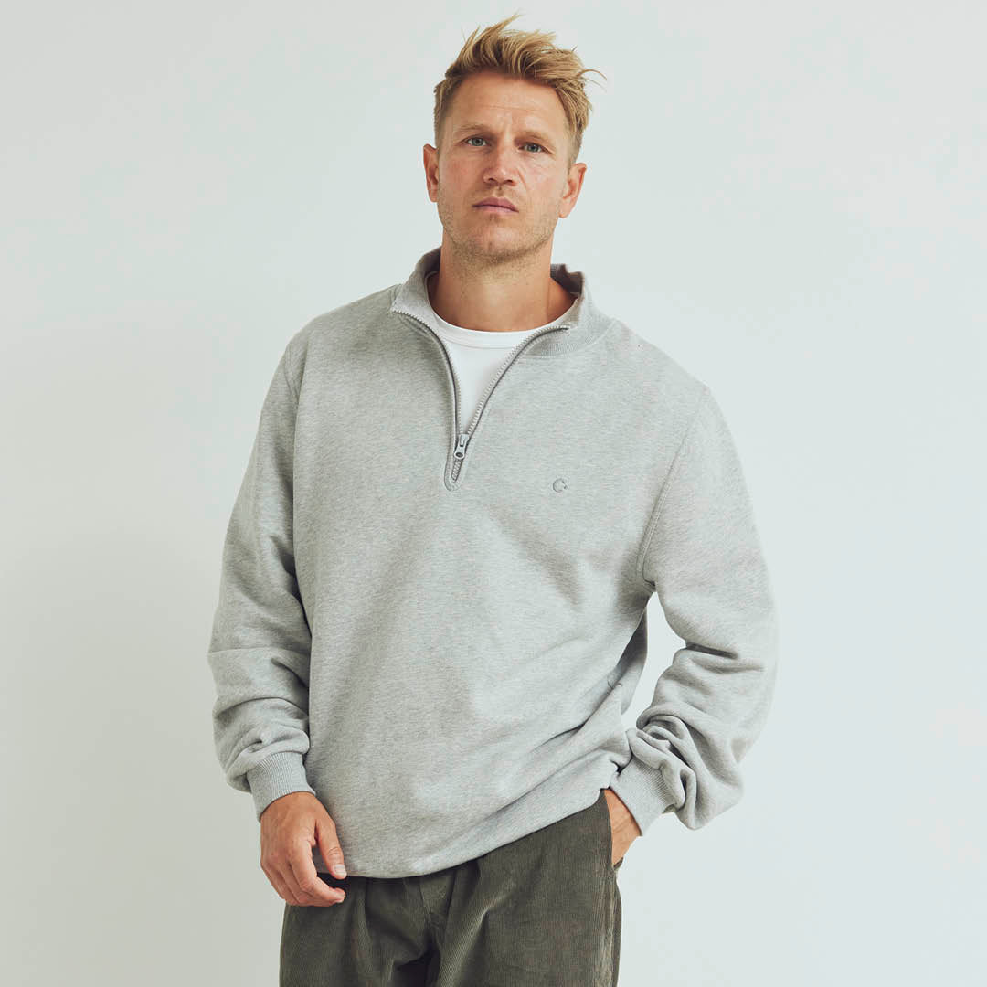 Conservandum Herren Sweatshirt Sweatshirt Pale greymarl 207670000