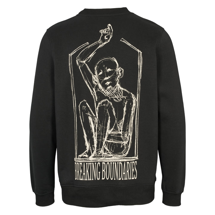 Conservandum Herren Sweatshirt Sweatshirt Black 019400706