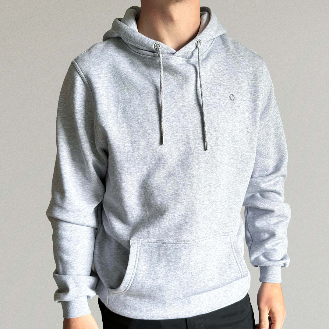 Conservandum Hoodie L_S Tee Pale greymarl 207670000