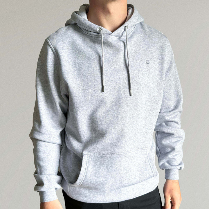 Conservandum Hoodie L_S Tee Pale greymarl 207670000