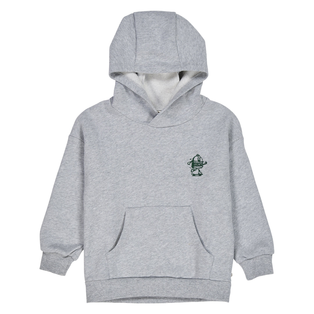müsli Hoodie L_S Tee Pale greymarl 207670000