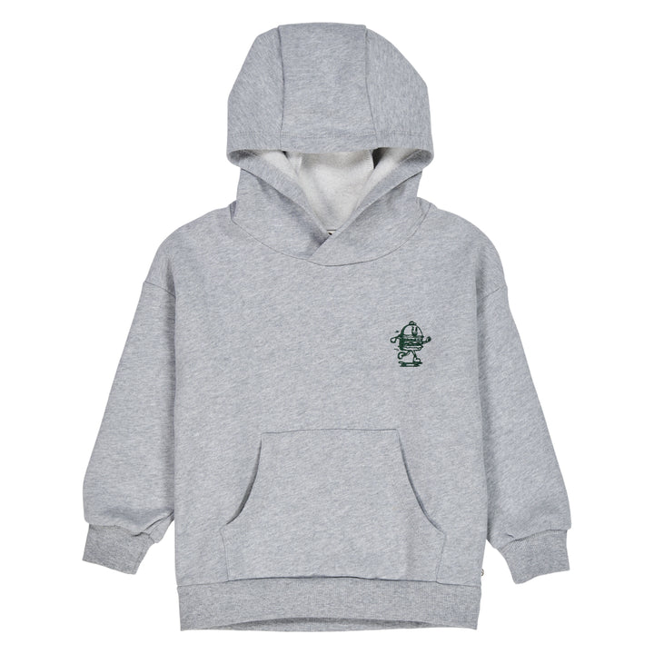müsli Hoodie L_S Tee Pale greymarl 207670000