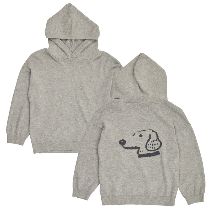 müsli Hoodie L_S Tee Pale greymarl 207670000