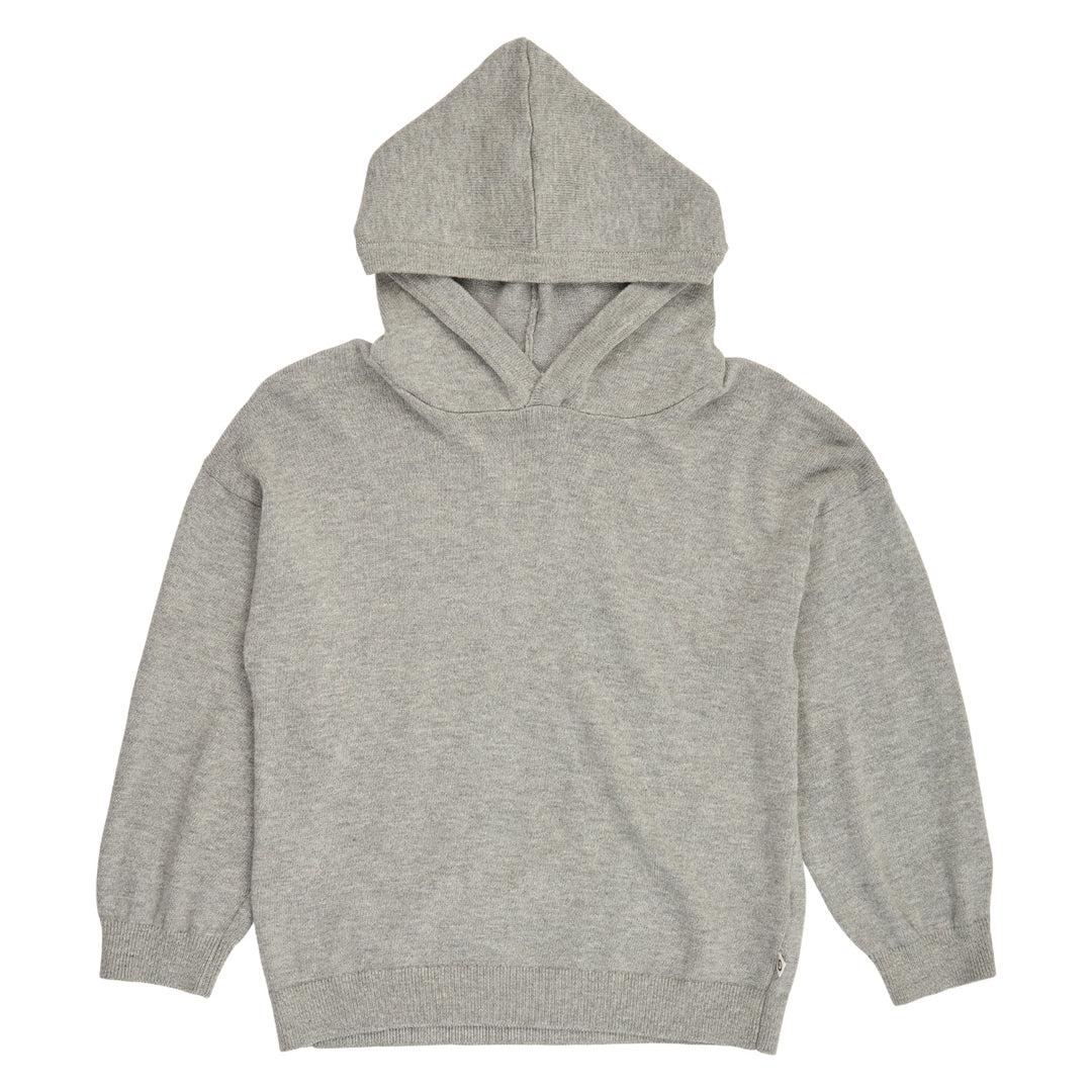 müsli Hoodie L_S Tee Pale greymarl 207670000