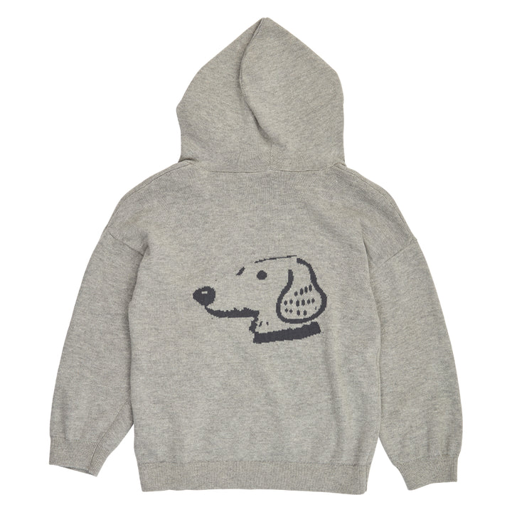müsli Hoodie L_S Tee Pale greymarl 207670000