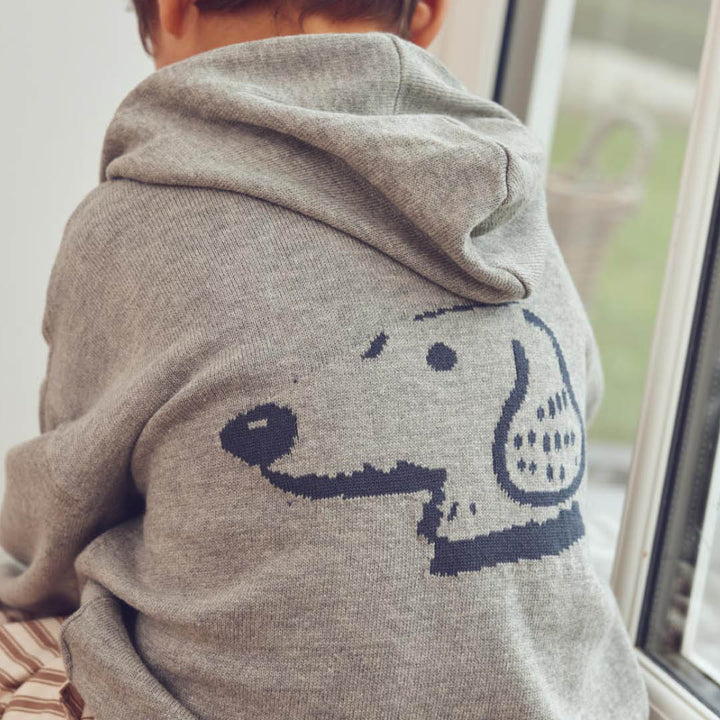 müsli Hoodie L_S Tee Pale greymarl 207670000