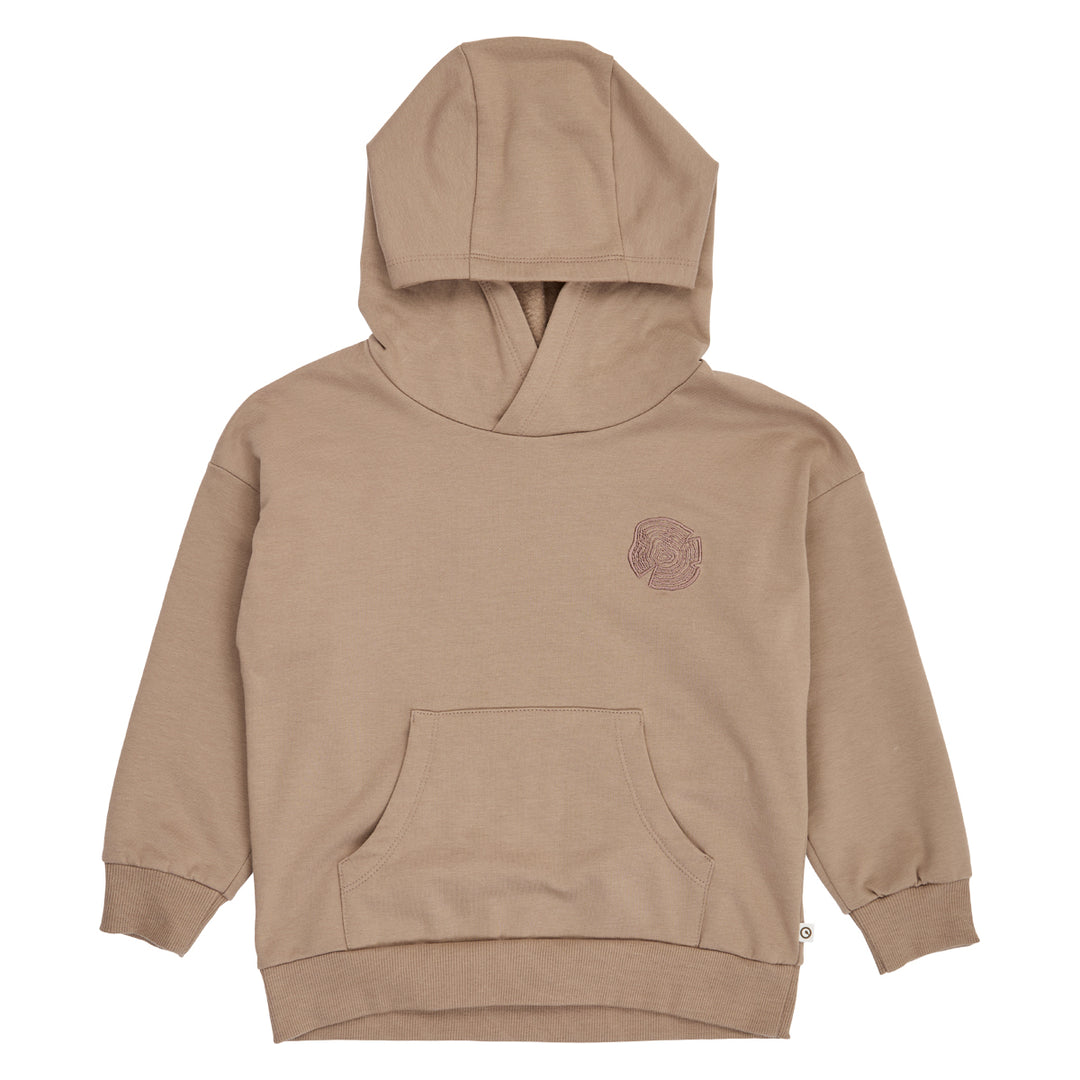 müsli Hoodie L_S Tee Walnut 017080802