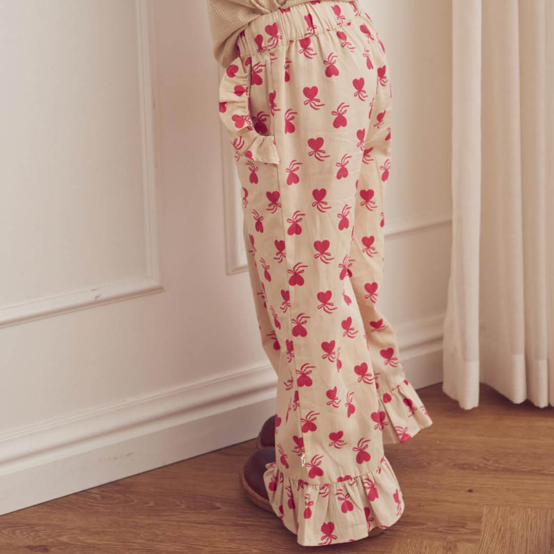 müsli Hose Pants Oak/ Rouge red 690000340