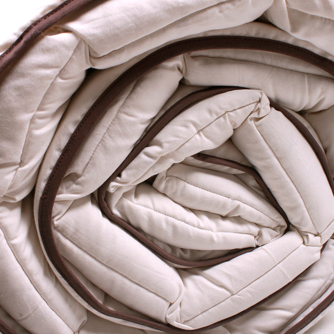 Conservandum Kapok-Bettdecke -ADULT Bed Linen & Blankets Creme 011060200