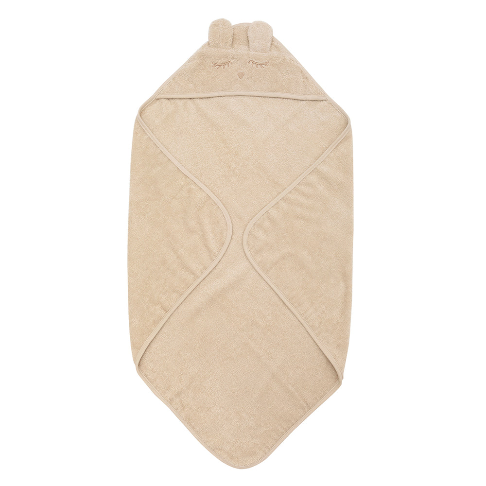 müsli Kapuzenhandtuch Bathrobes & Towels Oat 013040401