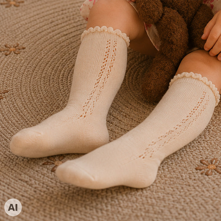 müsli Kniestrümpfe Socks Oat 013040401