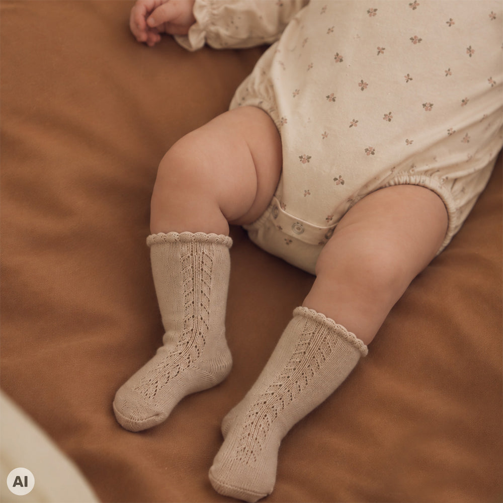 müsli Kniestrümpfe 2er Pack Socks Walnut/ Oat 690000367