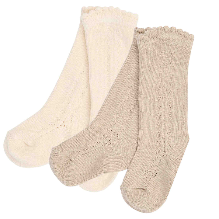 müsli Kniestrümpfe 2er Pack Socks Walnut/ Oat 690000367