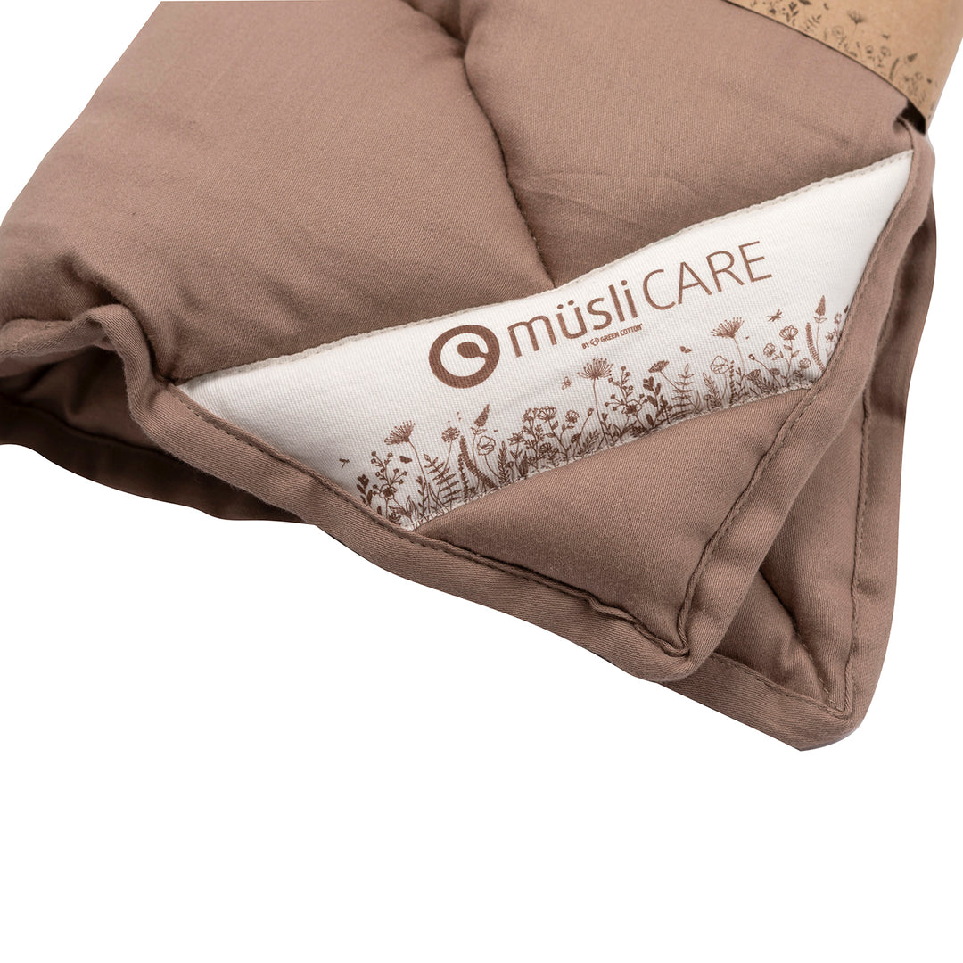müsli Kopfkissen aus Kapock 60x40 cm Bed Linen & Blankets Walnut 017080802