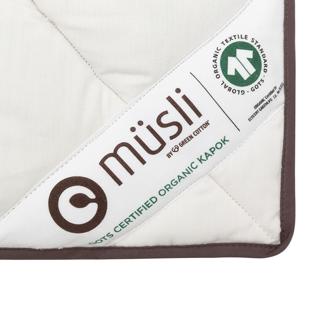 müsli Kopfkissen aus Kapok 60x40 cm Bed Linen & Blankets Cream 011060200
