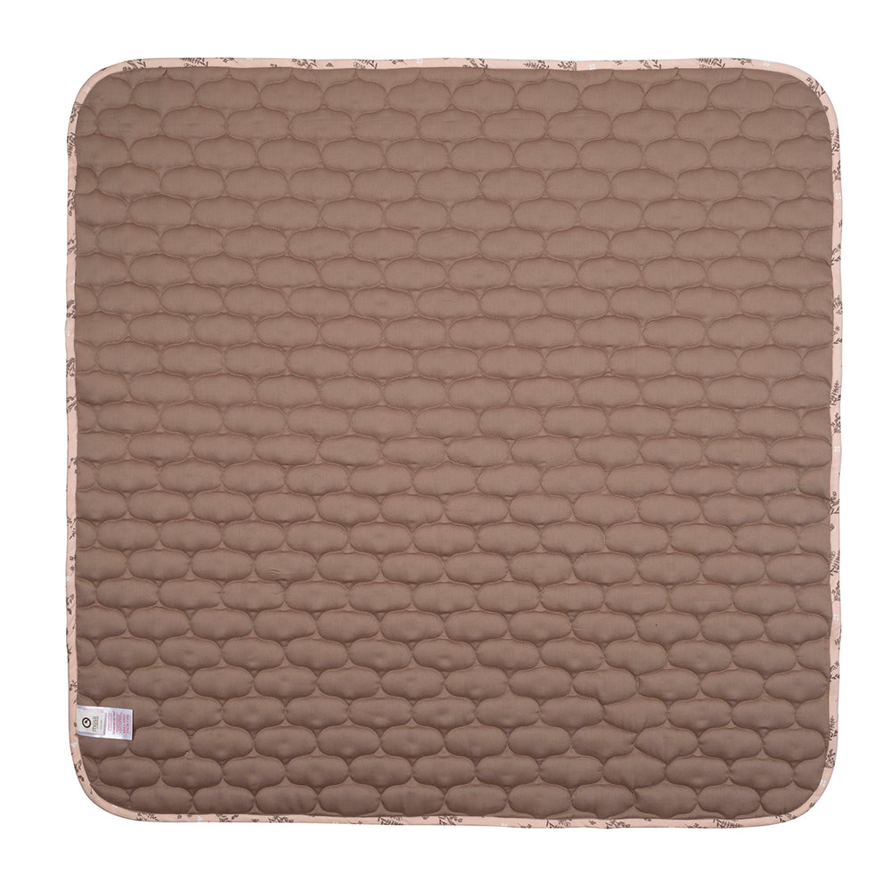 müsli Krabbeldecke Bed Linen & Blankets Nightingale/ balsam cream/ walnut 690000317