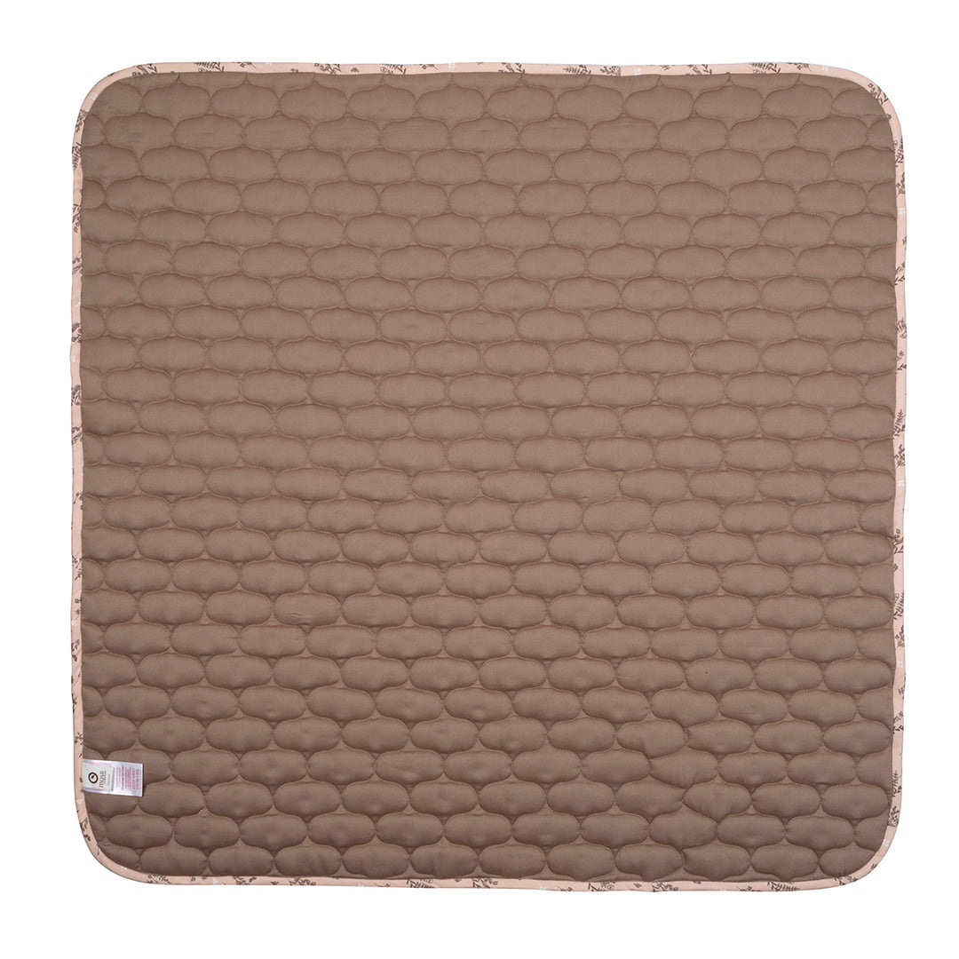 müsli Krabbeldecke Bed Linen & Blankets Nightingale/ balsam cream/ walnut 690000317