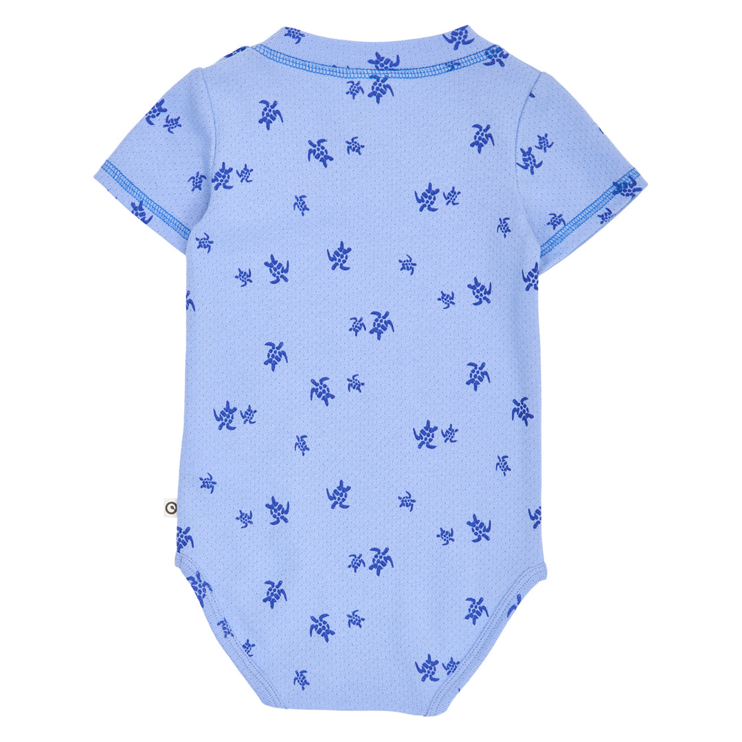 müsli Kurzarmbody Bodystockings Azure blue/ Shell blue 690000301