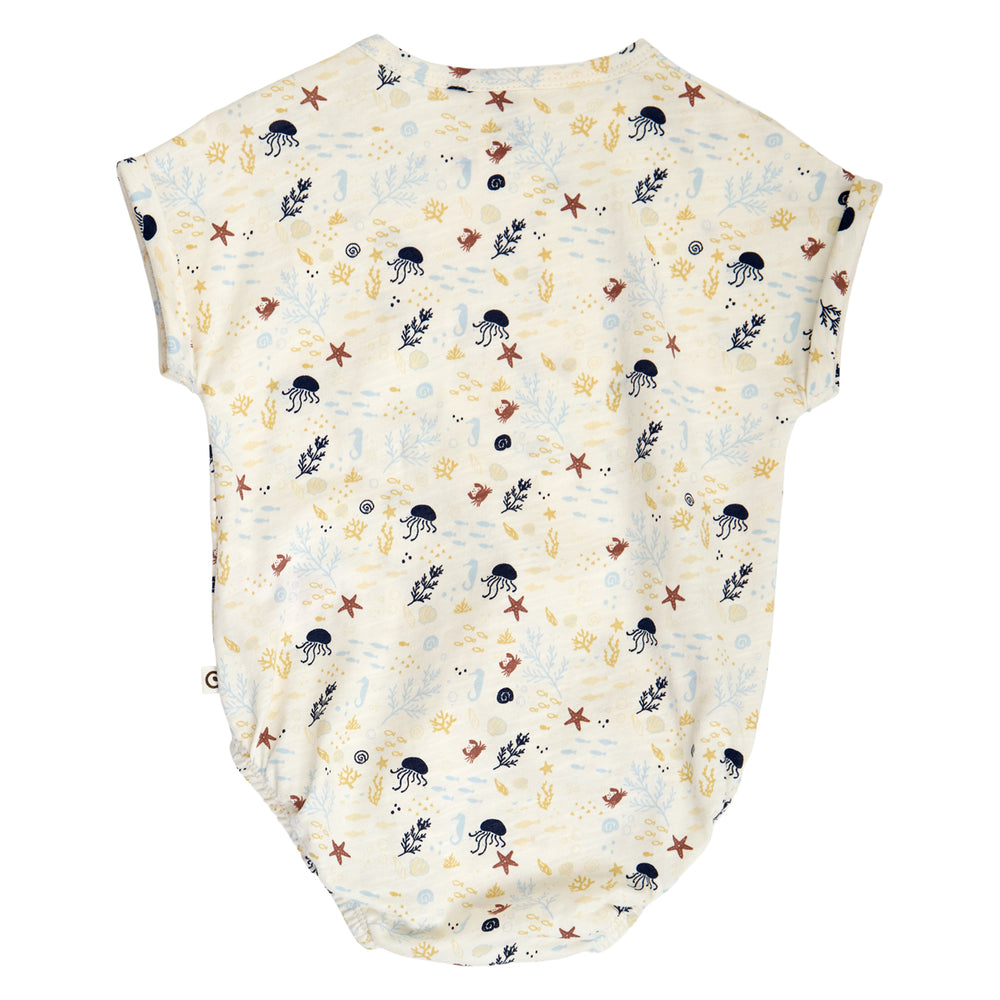 müsli Kurzarmbody Bodystockings Tofu/ Hemp/ Navy 690000308