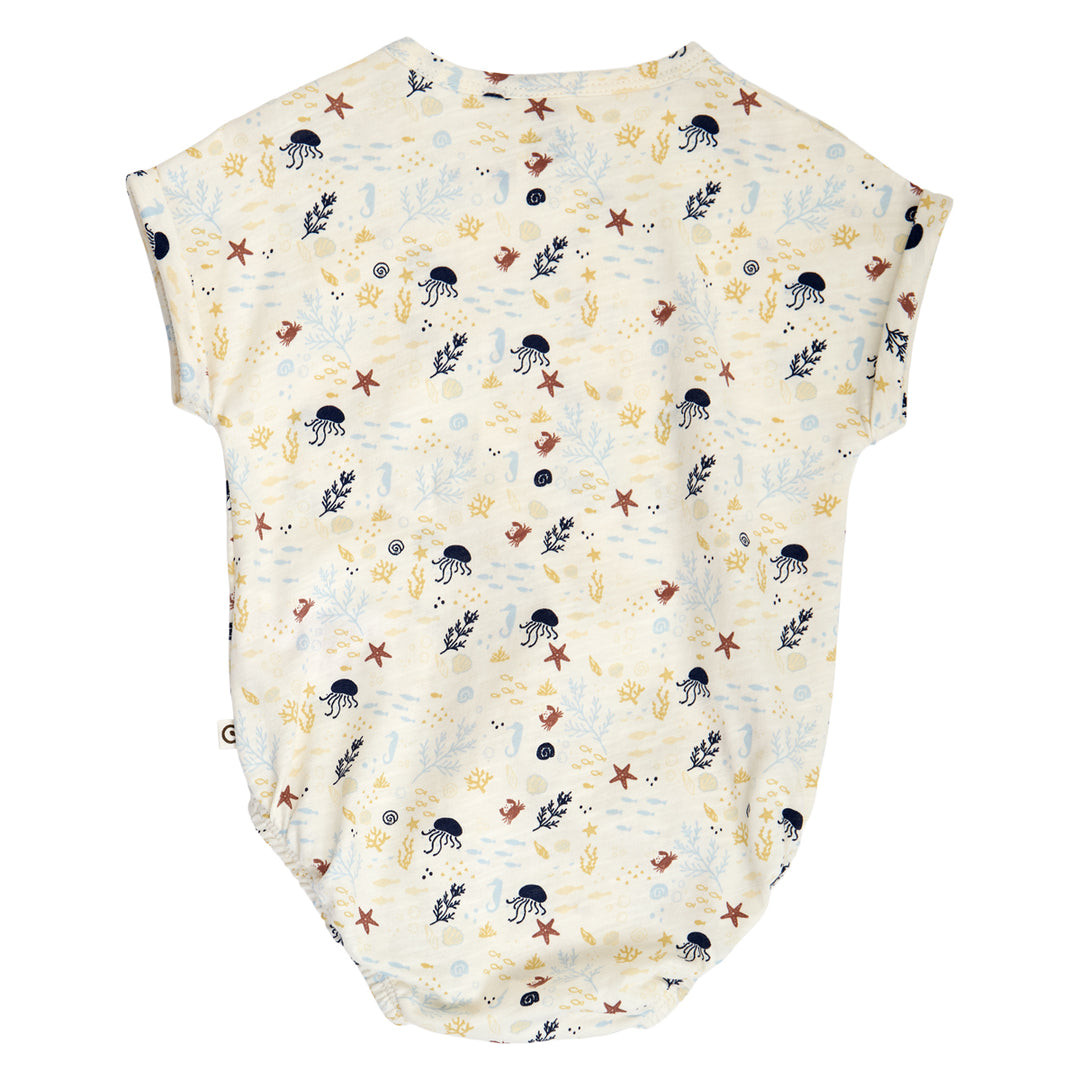 müsli Kurzarmbody Bodystockings Tofu/ Hemp/ Navy 690000308