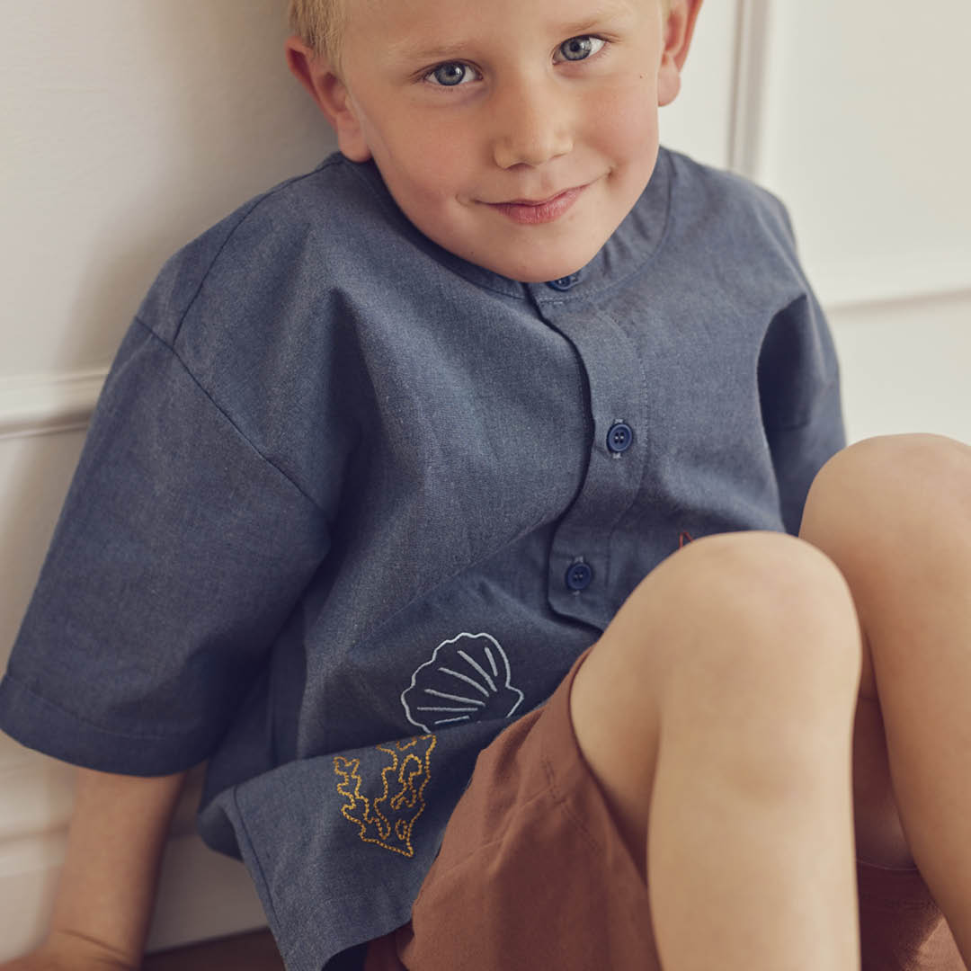 müsli Kurzarmhemd S_S Tee Chambray 563018901