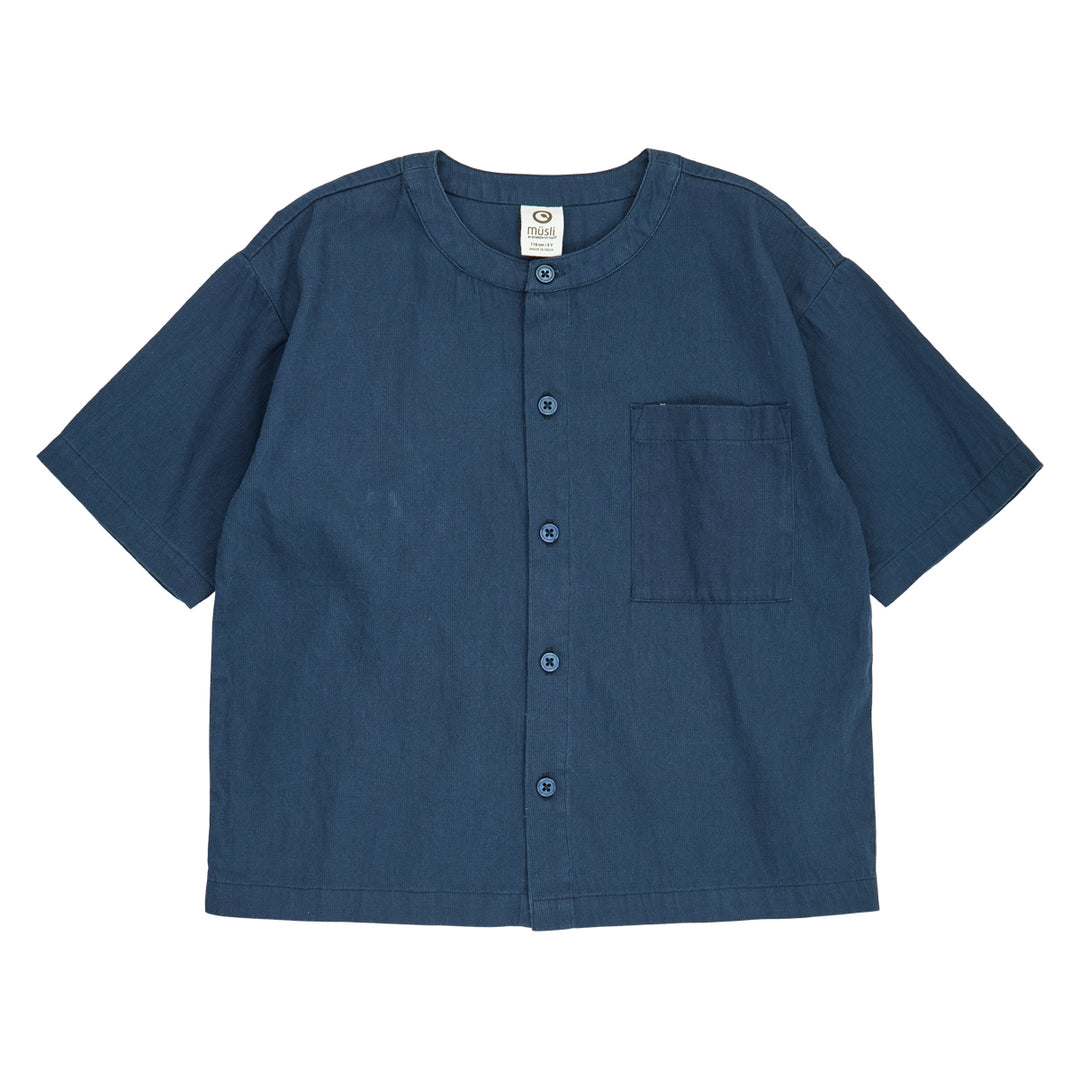 müsli Kurzarmhemd S_S Tee Navy 019403101