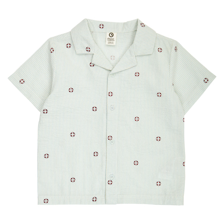 müsli Kurzarmhemd S_S Tee Tofu/ Ocean/ Mineral red 690000311