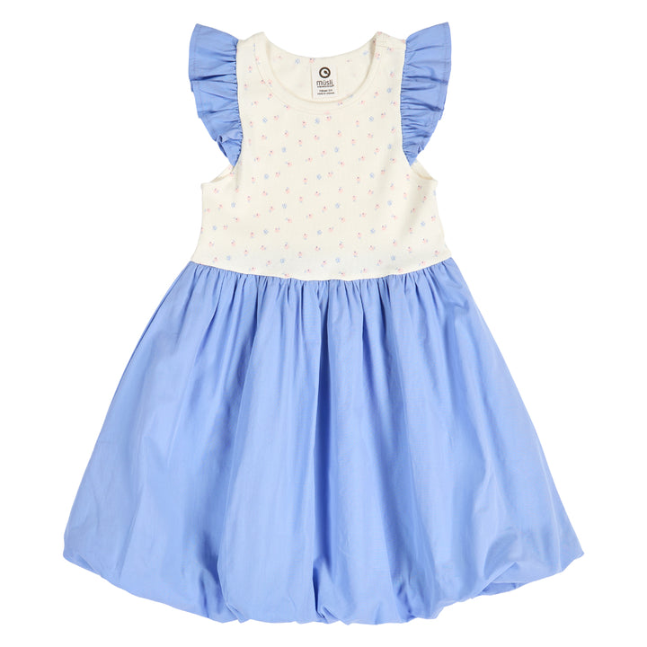 müsli Kurzarmkleid Dress Tofu/ Nectar/ shell blue 690000313