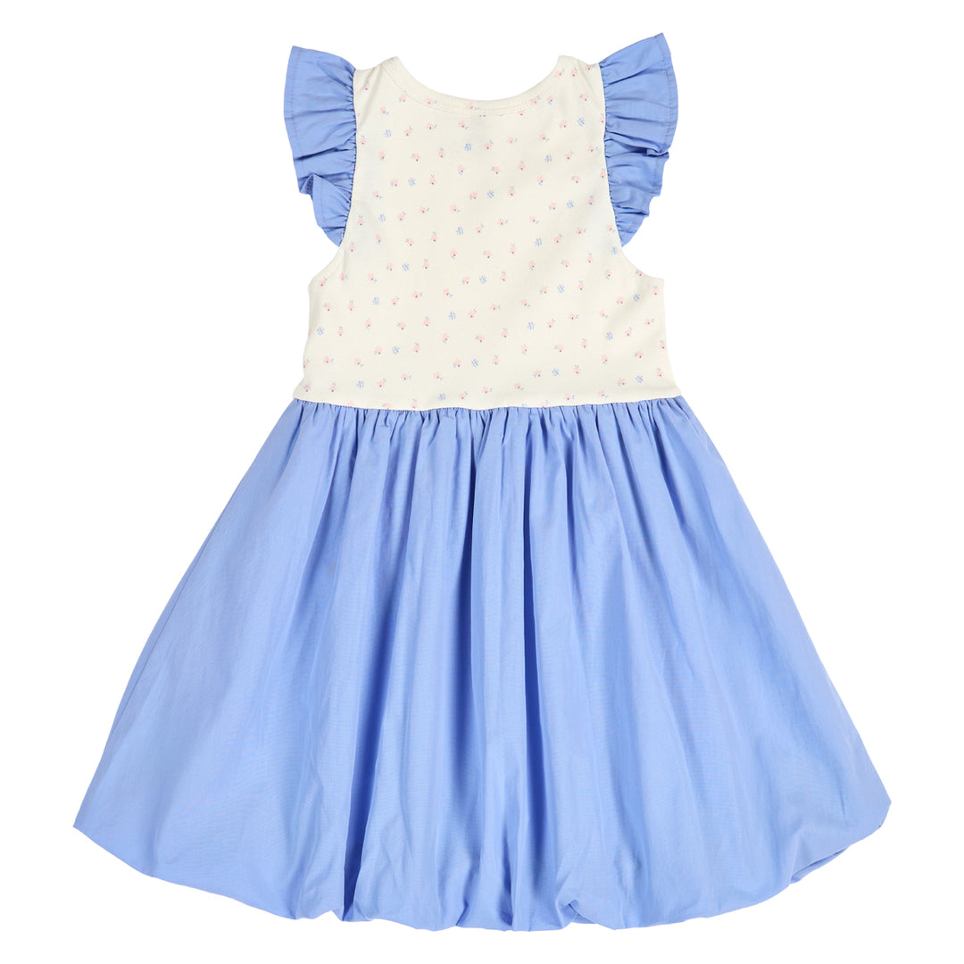 müsli Kurzarmkleid Dress Tofu/ Nectar/ shell blue 690000313