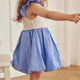 müsli Kurzarmkleid Dress Tofu/ Nectar/ shell blue 690000313