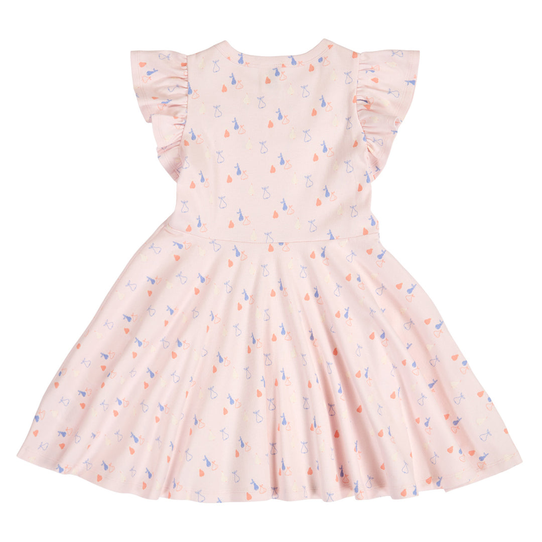 müsli Kurzarmkleid Dress Primrose/ Shell blue/ Tofu 690000304