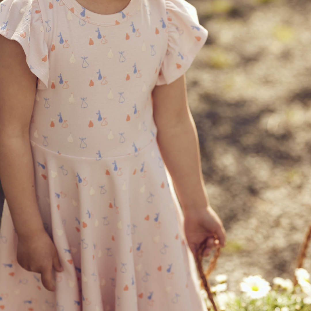 müsli Kurzarmkleid Dress Primrose/ Shell blue/ Tofu 690000304