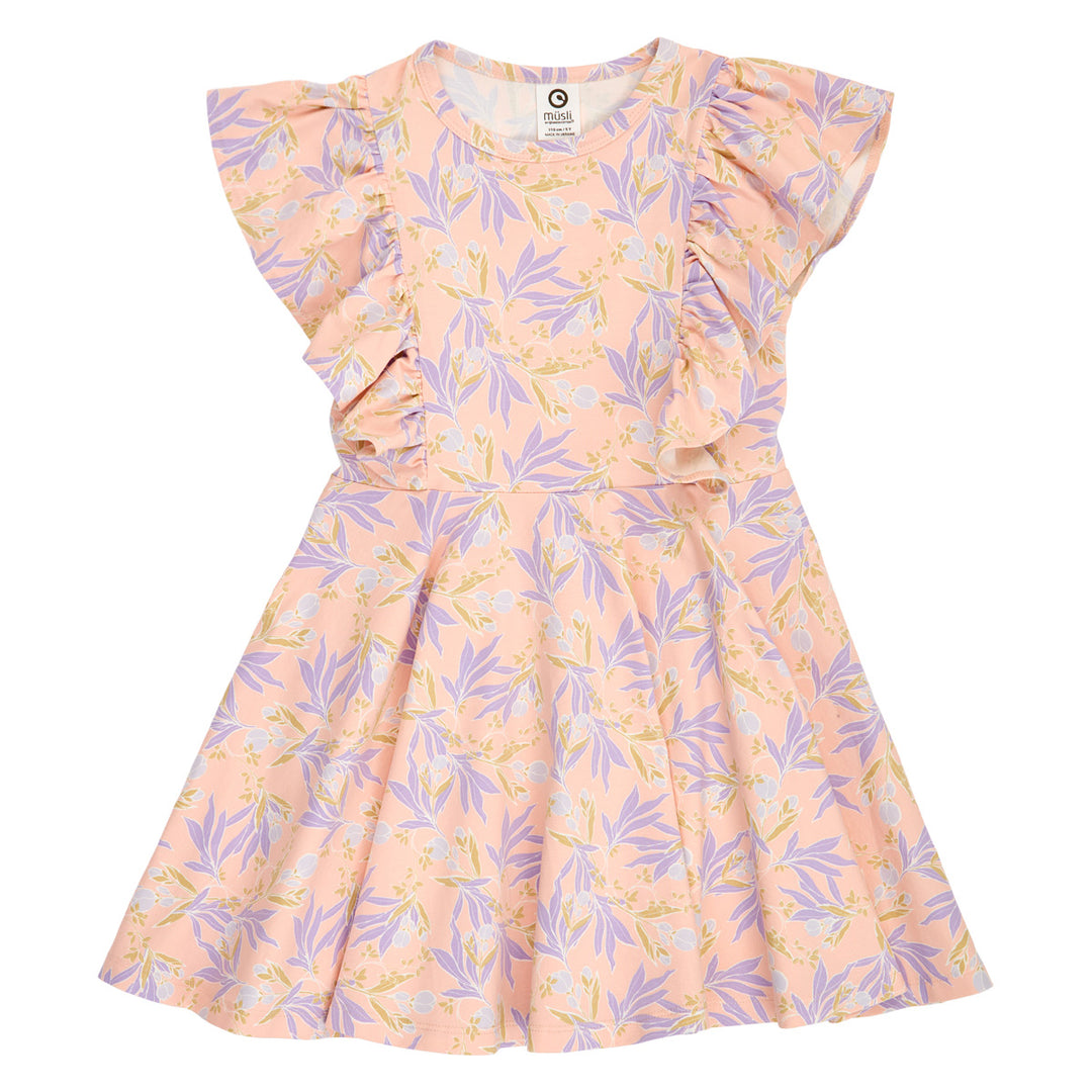 müsli Kurzarmkleid Dress Peach/ Bloom/ Dream 690000314
